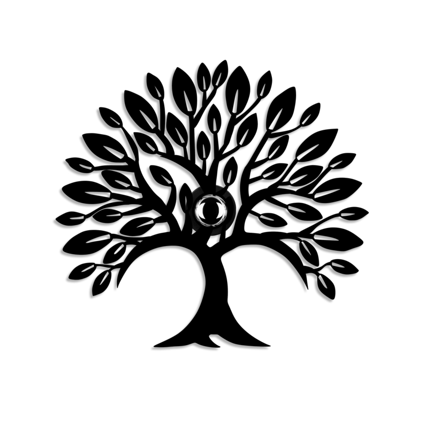Sienas gaismeklis HEART TREE 1xE27/40W/230V melns