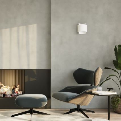 Sienas gaismeklis IMPACT 1xG9/40W/230V balts