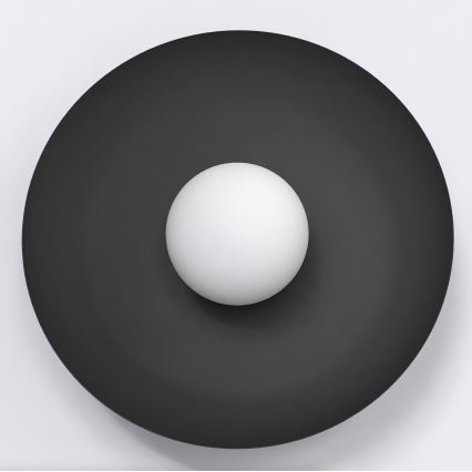 Sienas gaismeklis INSPO 1xG9/8W/230V melns