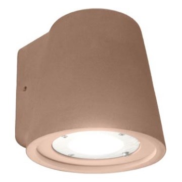 Sienas gaismeklis KIARA 1xGU10/10W/230V brūns