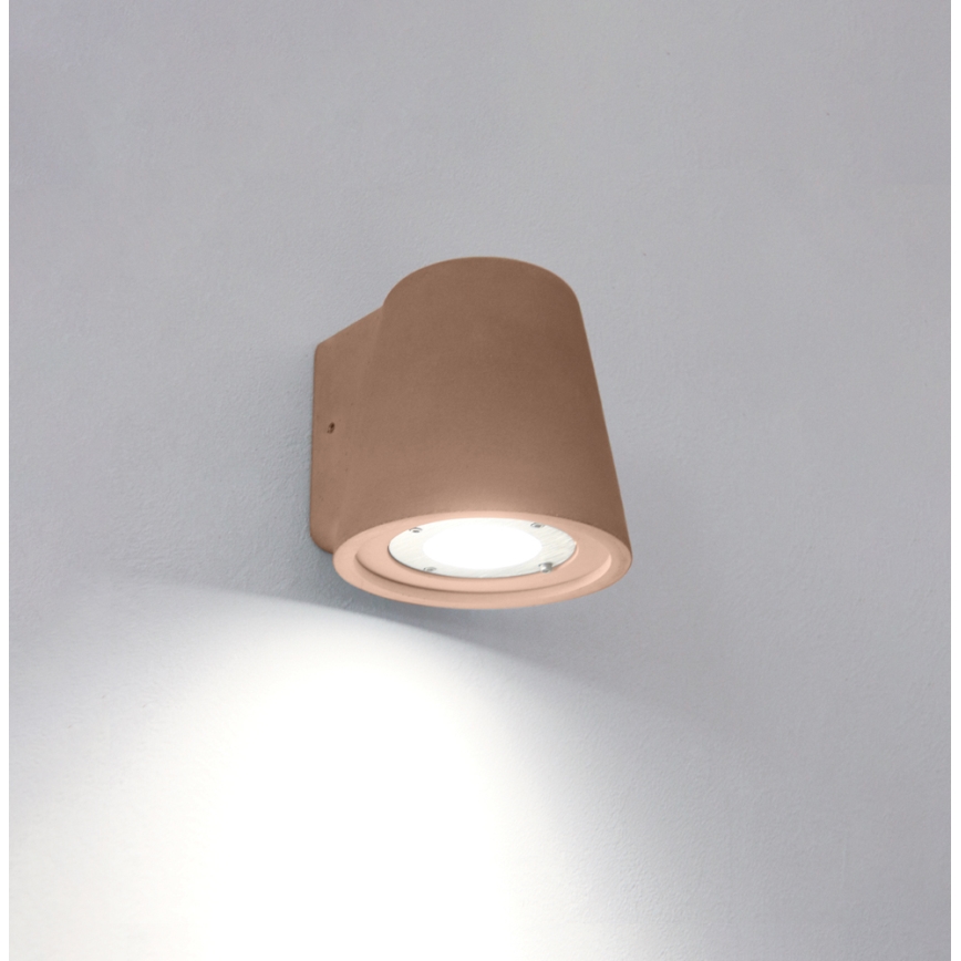 Sienas gaismeklis KIARA 1xGU10/10W/230V brūns