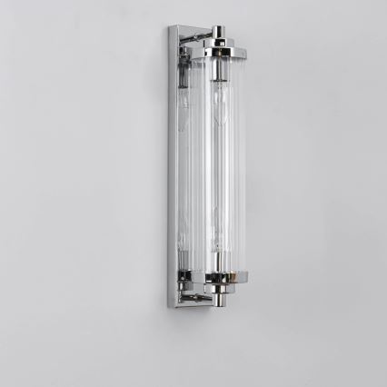 Sienas gaismeklis LORENZO 2xE14/40W/230V spīdīgi hromēts