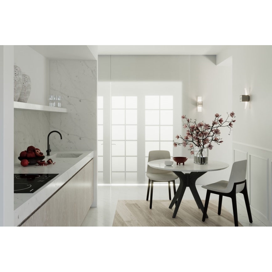 Sienas gaismeklis LORETO 1xG9/40W/230V pelēka