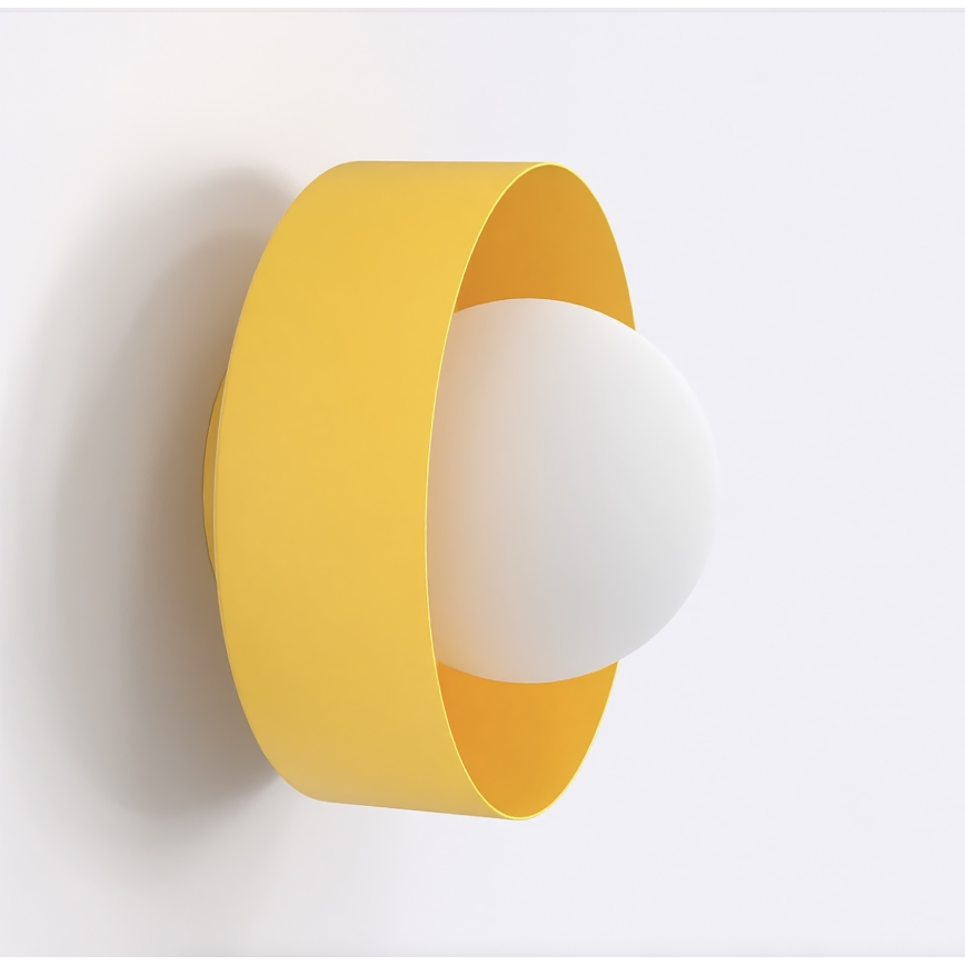 Sienas gaismeklis LULU 1xG9/8W/230V oranžs