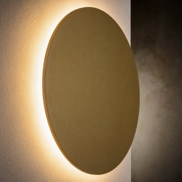 Sienas gaismeklis LUNA 2xG9/8W/230V Ø 20 cm zelta krāsā