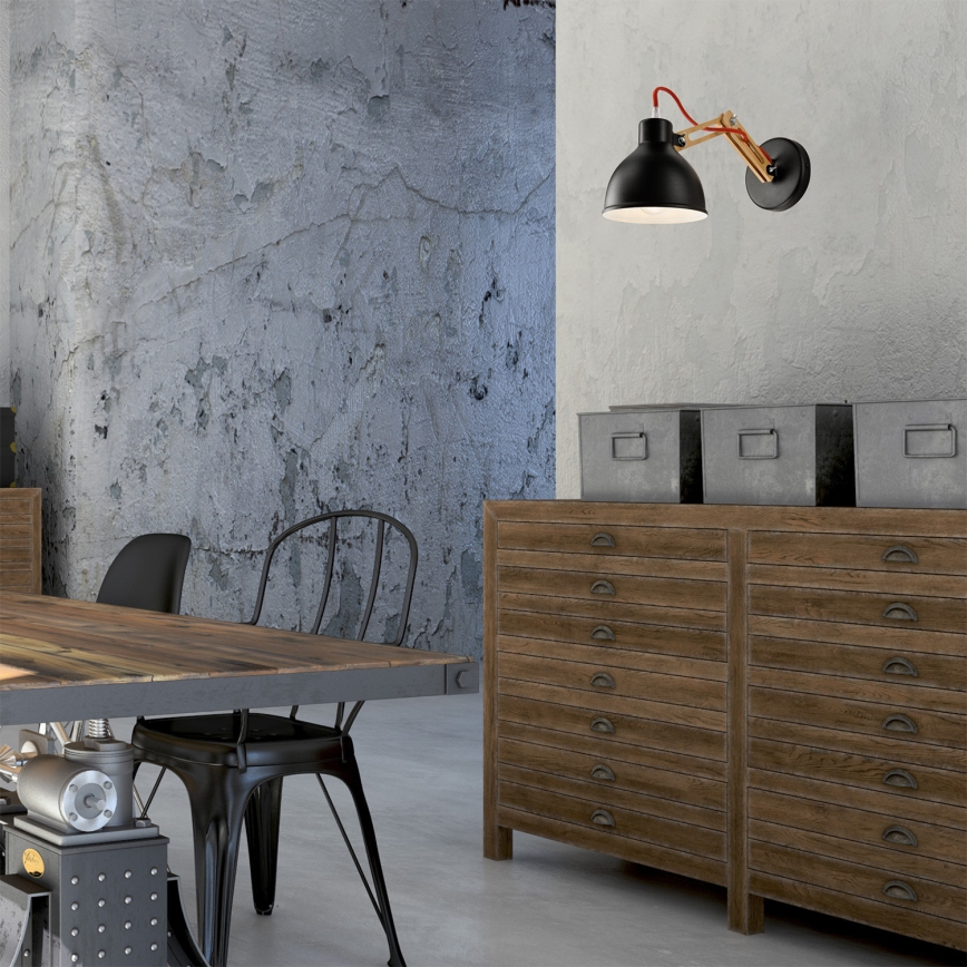 Sienas lampa MARCELLO 1xE27/60W/230V buks