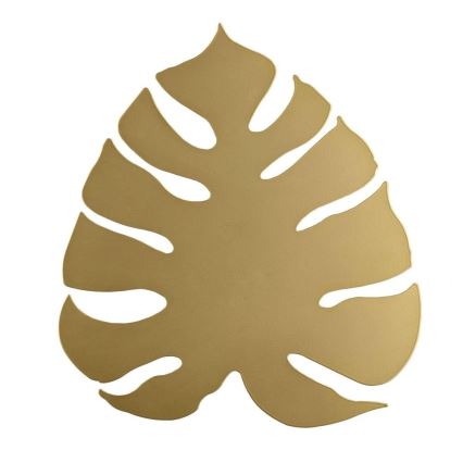 Sienas gaismeklis MONSTERA 4xG9/6W/230V zelta