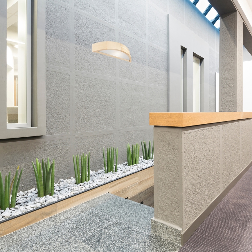 Sienas gaismeklis NATURAL 1xE27/60W/230V priede/bēša