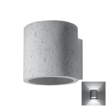 Sienas gaismeklis ORBIS 1xG9/40W/230V betons