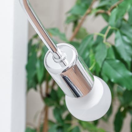 Sienas gaismeklis OXFORD 1xE27/15W/230V spīdīgs hroms