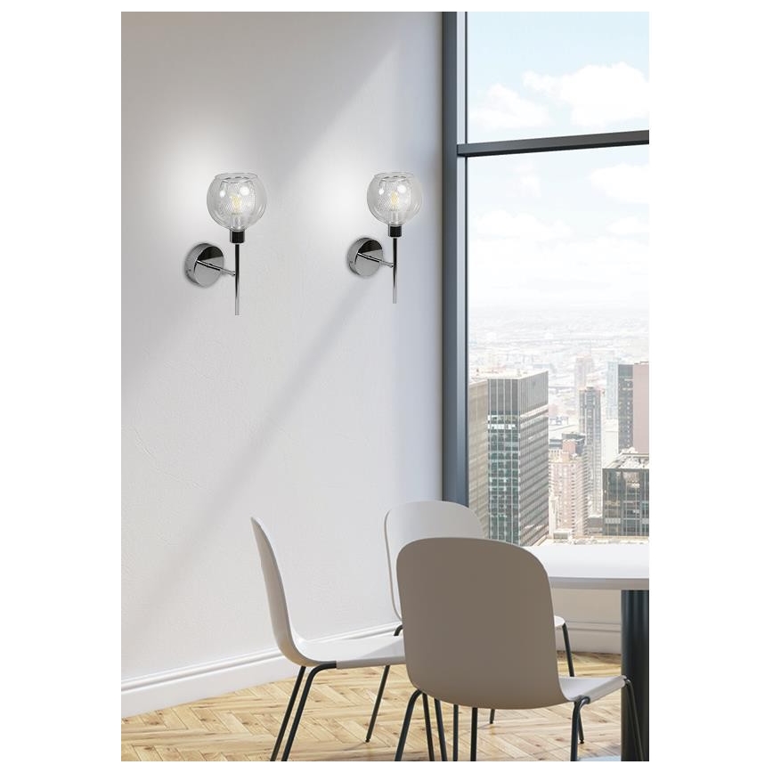 Sienas gaismeklis OZZO 1xE14/40W/230V