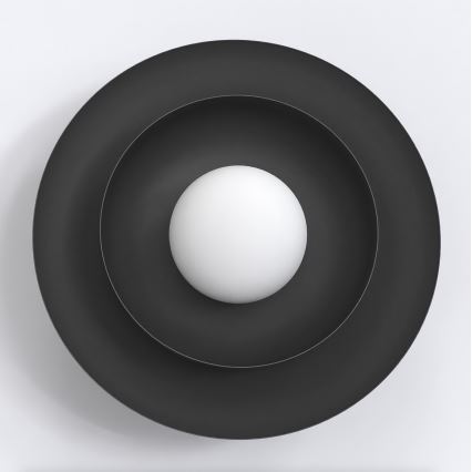 Sienas gaismeklis POPPI 1xG9/8W/230V melns