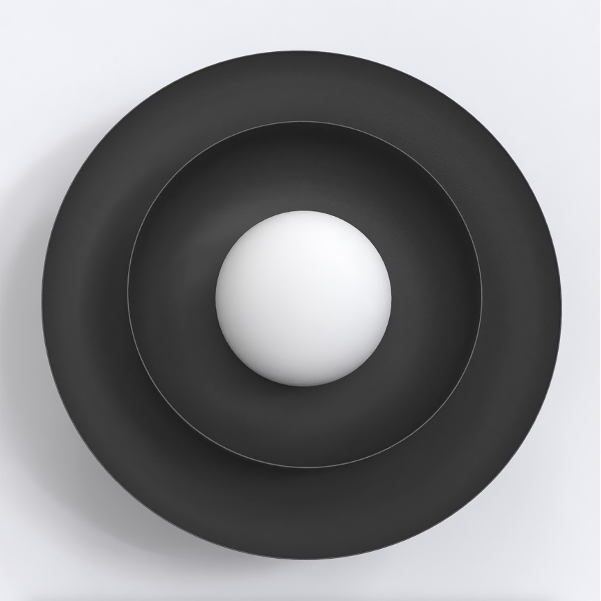 Sienas gaismeklis POPPI 1xG9/8W/230V melns