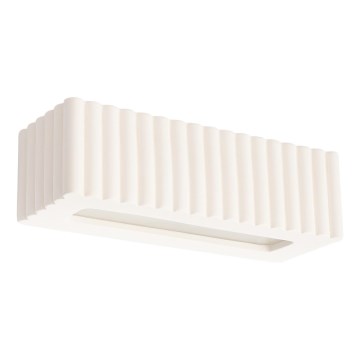 Sienas gaismeklis RIGATA 1xE27/15W/230V keramika/balts