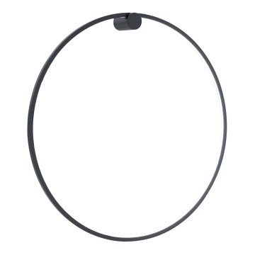 Sienas gaismeklis SATURNO LED/46W/230V Ø 80 cm IP44 melns