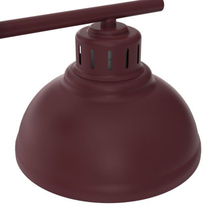 Sienas gaismeklis SVEN 1xE27/15W/230V bordo