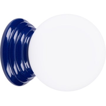 Sienas gaismeklis vannas istabai ZORI 1xG9/8W/230V IP44 zils