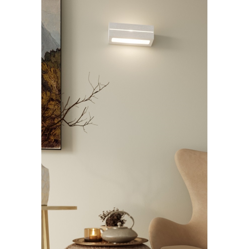 Sienas gaismeklis VEGA LINE 1xE27/60W/230V balts