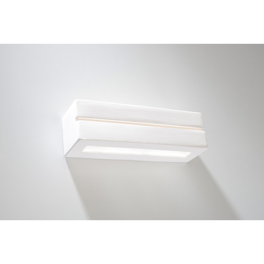 Sienas gaismeklis VEGA LINE 1xE27/60W/230V balts