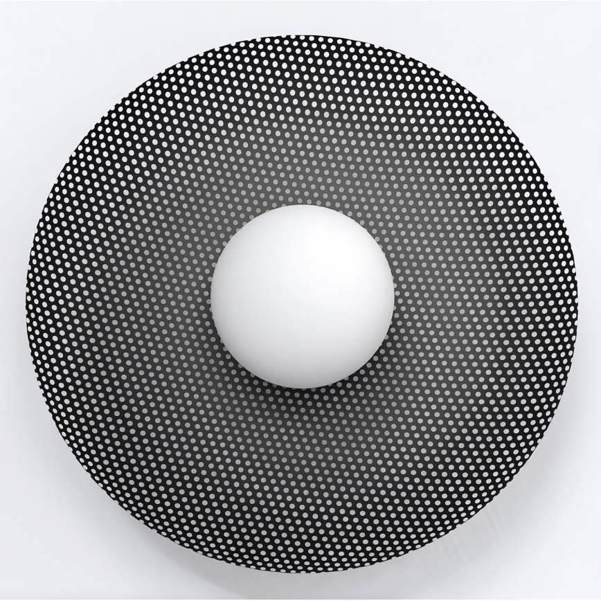 Sienas gaismeklis VIBEZ 1xG9/8W/230V melns