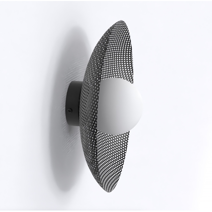 Sienas gaismeklis VIBEZ 1xG9/8W/230V melns