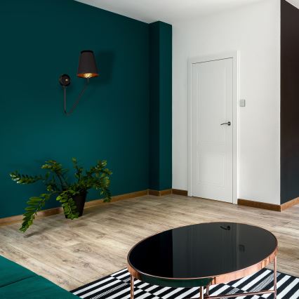 Sienas gaismeklis VICTORIA 1xE27/60W/230V melns