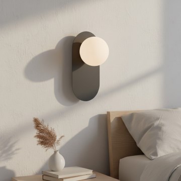 Sienas gaismeklis VIVA 1xG9/8W/230V melns