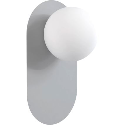 Sienas gaismeklis VIVA 1xG9/8W/230V pelēks