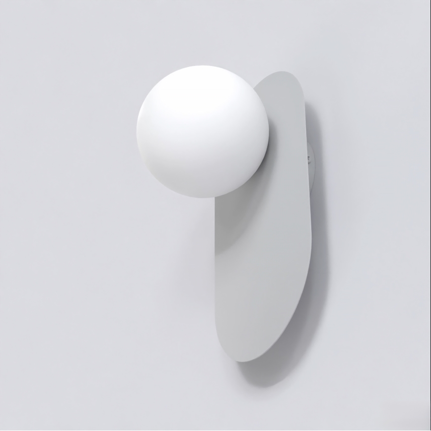 Sienas gaismeklis VIVA 1xG9/8W/230V pelēks