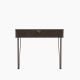 Sienas galdiņš LINEA 78x90 cm brūns/antracīta