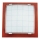 Sienas griestu lampa GEOMETRICA 1xE27/60W/230V gumijkoks 25x25 cm