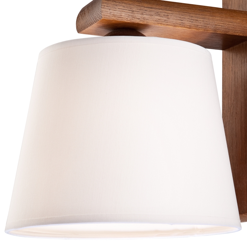 Sienas lampa 1xE27/60W/230V ozols