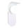 Sienas lampa 1xG9/5W/230V balta