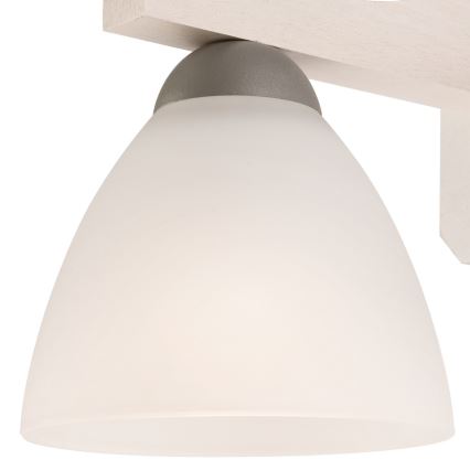 Sienas lampa ADRIANO 1xE27/60W/230V dižskābardis - FSC sertificēts