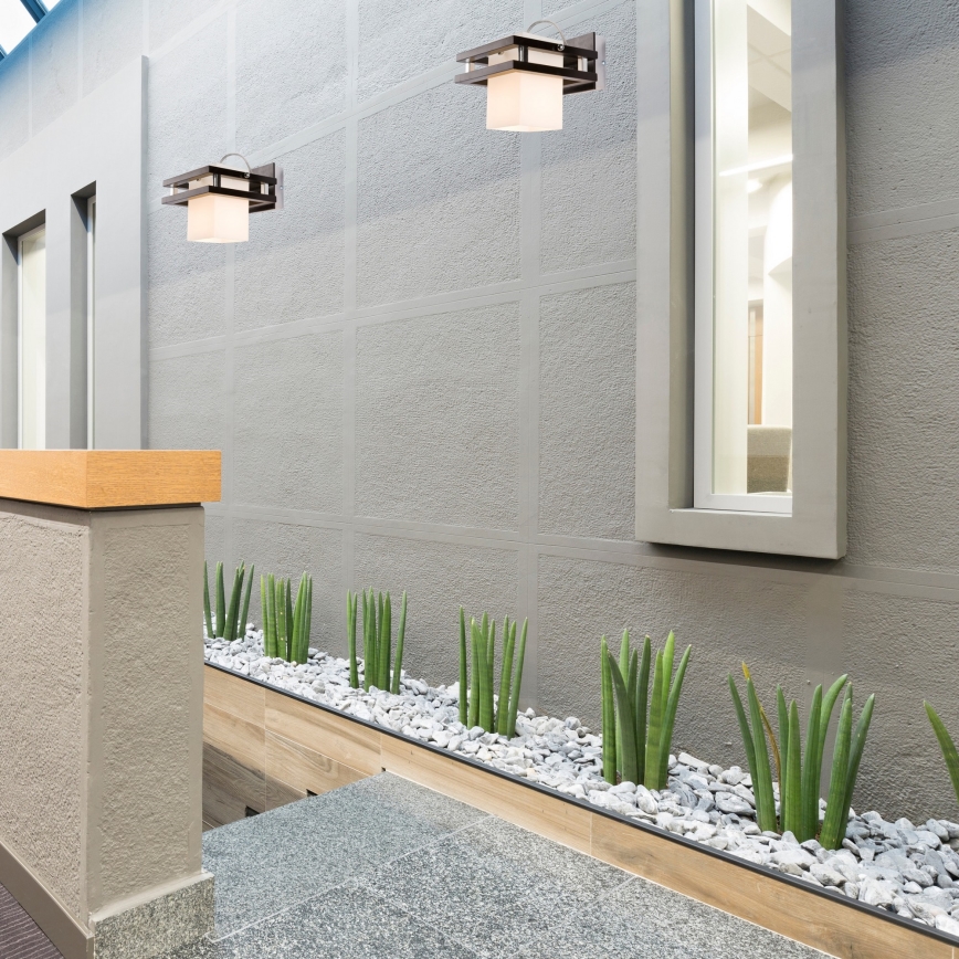 Sienas lampa ALAN 1xE27/60W/230V dižskābardis