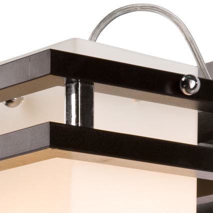 Sienas lampa ALAN 1xE27/60W/230V dižskābardis