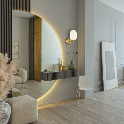 Sienas lampa ALIAS 1xG9/8W/230V zelta