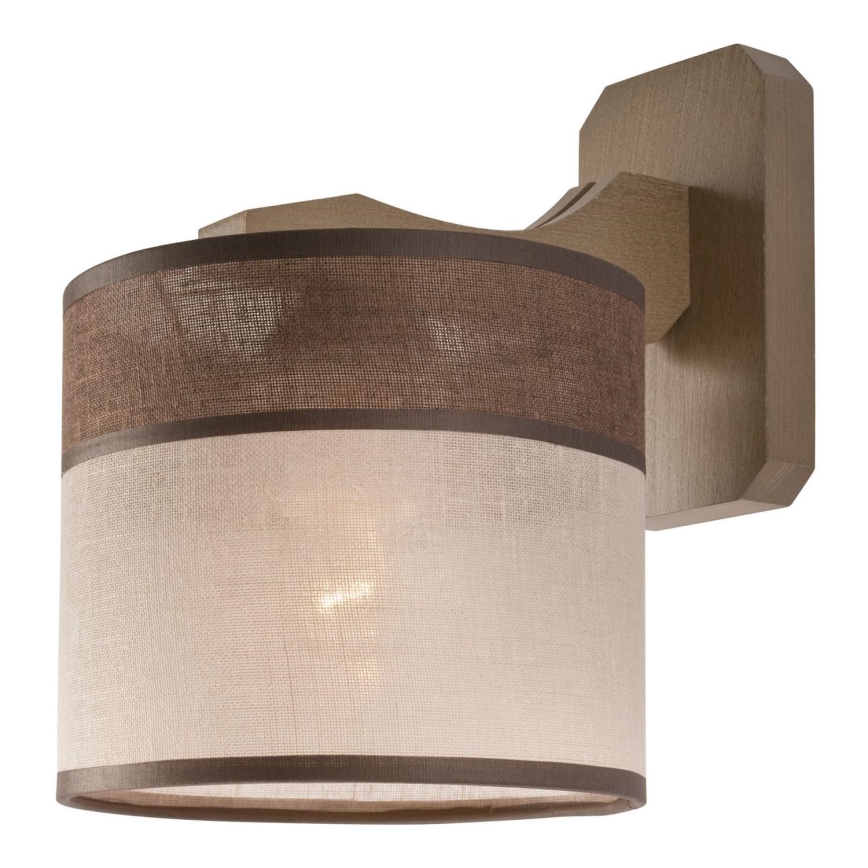 Sienas lampa ANDREA 1xE27/60W/230V dižskābardis