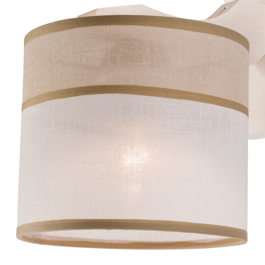 Sienas lampa ANDREA 1xE27/60W/230V dižskābardis