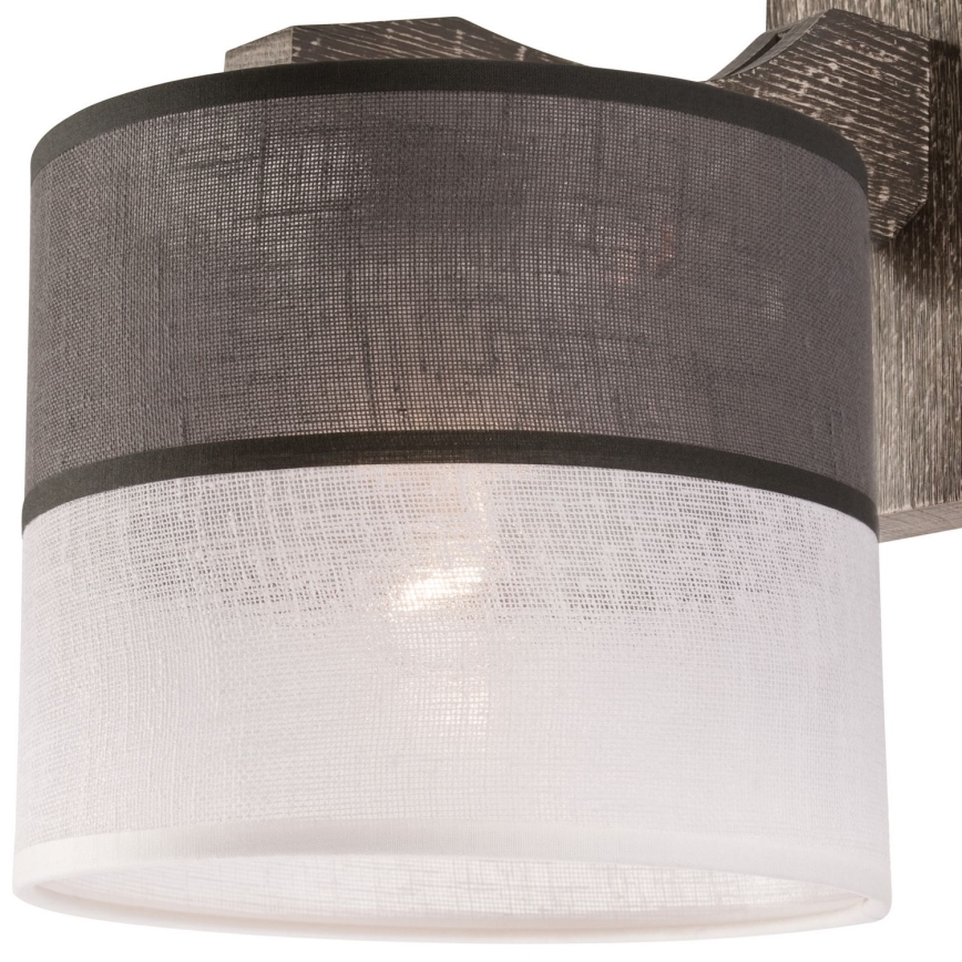 Sienas lampa ANDREA 1xE27/60W/230V dižskābardis