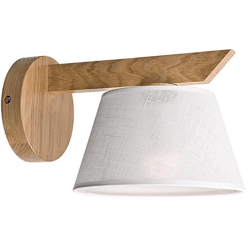 Sienas lampa ANTONIO 1xE14/40W/230V ozolkoks