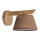 Sienas lampa ANTONIO 1xE14/40W/230V ozolkoks