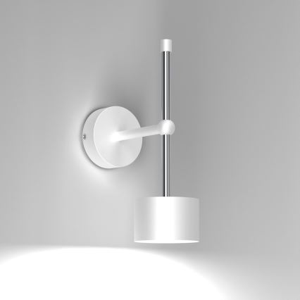 Sienas lampa ARENA 1xGX53/11W/230V balta/spīdīgi hromēts