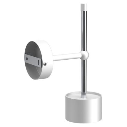 Sienas lampa ARENA 1xGX53/11W/230V balta/spīdīgi hromēts