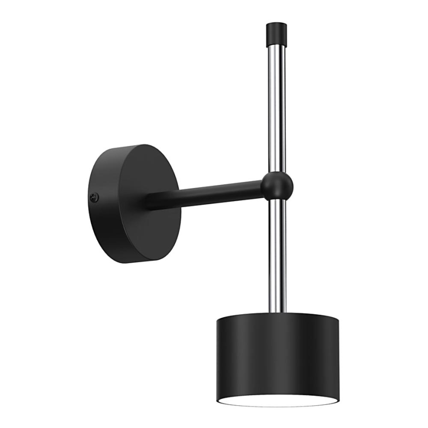 Sienas lampa ARENA 1xGX53/11W/230V melna/spīdīgi hromēts