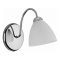 Sienas lampa ARIEL 1xE27/15W/230V spīdīgi hromēts