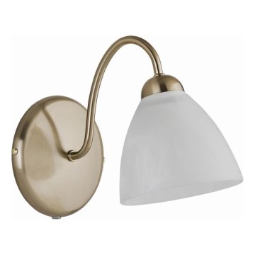 Sienas lampa ARIEL 1xE27/15W/230V zelta
