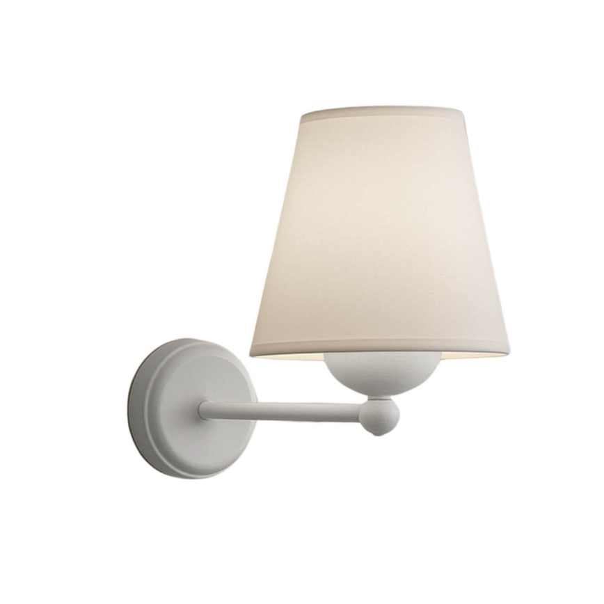 Sienas lampa ASPARAGUS 1xE27/40W/230V balta