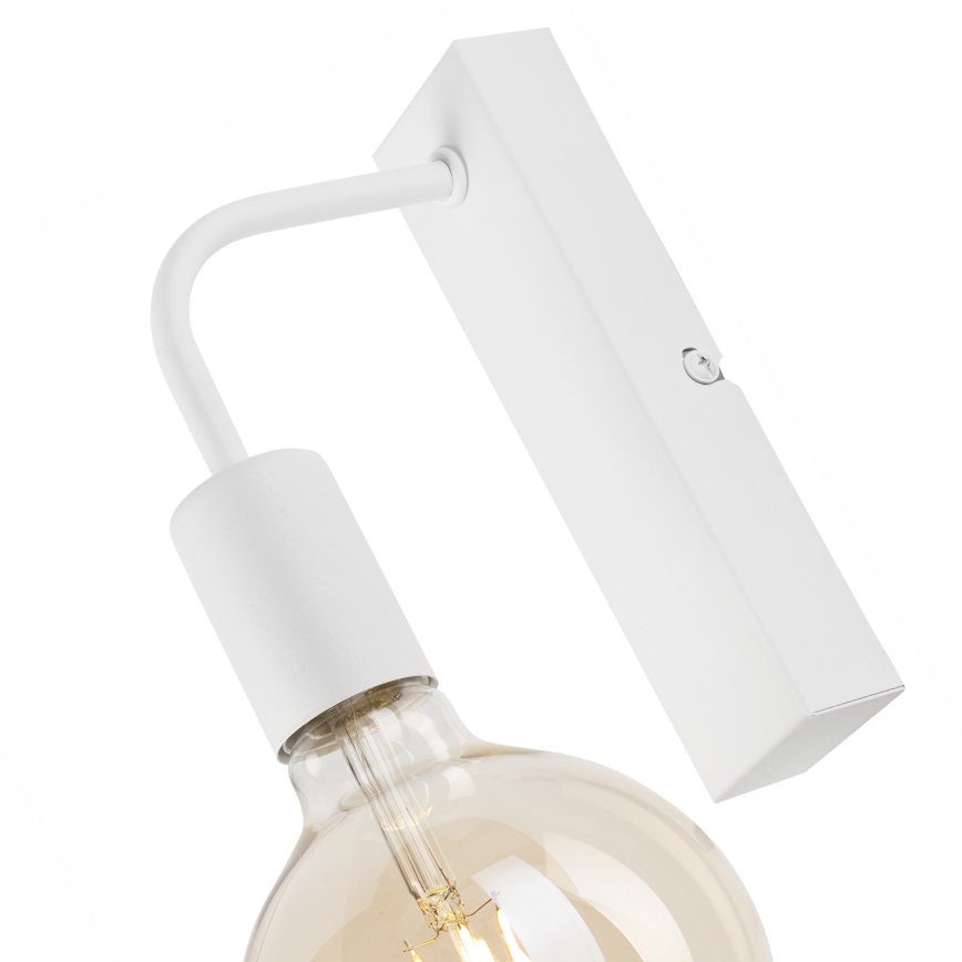 Sienas lampa ASTRID 1xE27/60W/230V balta