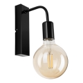 Sienas lampa ASTRID 1xE27/60W/230V spīdīgi melna